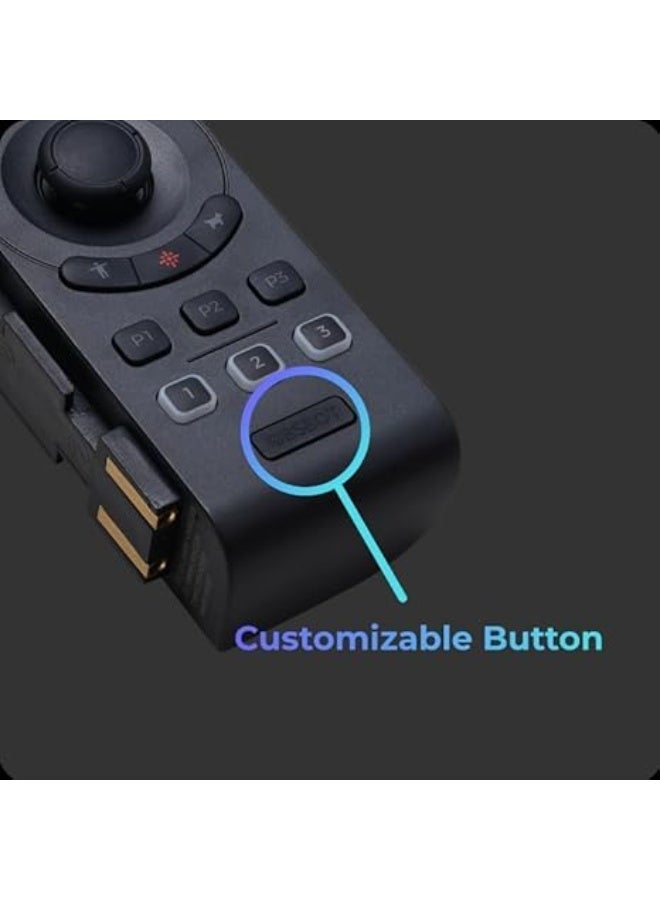 OBSBOT Tail Smart Remote Controller, PTZ Control via Gimbal Button or Wrist Movements, Bluetooth Wirelessly Connect up to 3 OBSBOT Tail 2/Air and Control Over Tail Air/Tail 2 Various Features. - Image 5